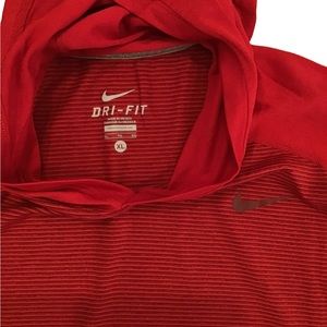 Nike Men's Red Dri-FIT Shirt